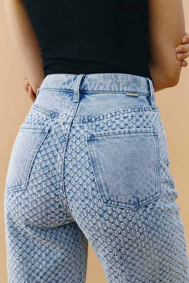 Whitefish Tweed Wide Jeans High-rise Full Length Coney Island