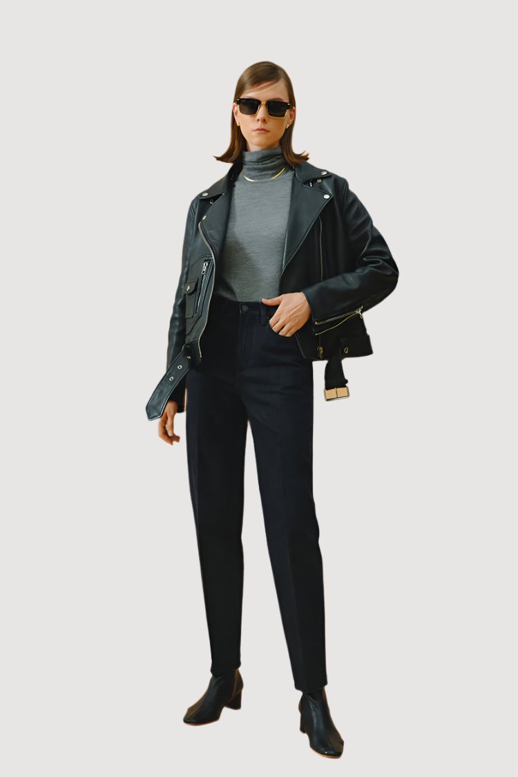 Fifth Avenue High-Rise Ankle Length Tapered Jeans Hey Joanie