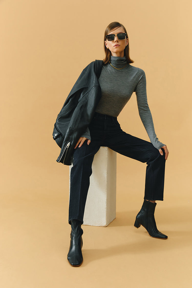 Fifth Avenue High-Rise Ankle Length Tapered Jeans Hey Joanie