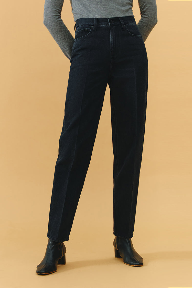 Fifth Avenue High-Rise Ankle Length Tapered Jeans Hey Joanie