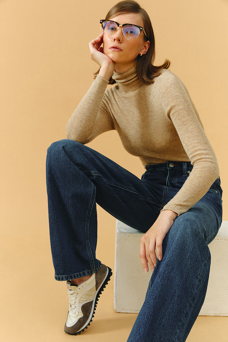 Whitefish High Rise Wide Jeans Mid-weight Denim Coney Island
