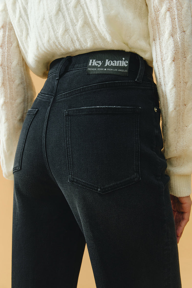 High Rise Baggy Jeans Wide Leg Full Length Angeles