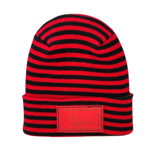 Haakwear Black Red RoRo Beanie Made in USA Hats Limited Edition