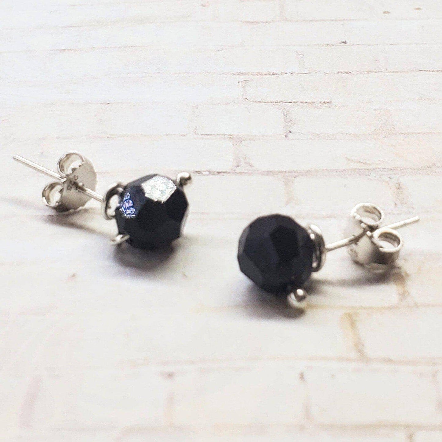 Handmade 925 Silver Wire Sculpted 4mm Sterling Silver Spiral Ear Studs