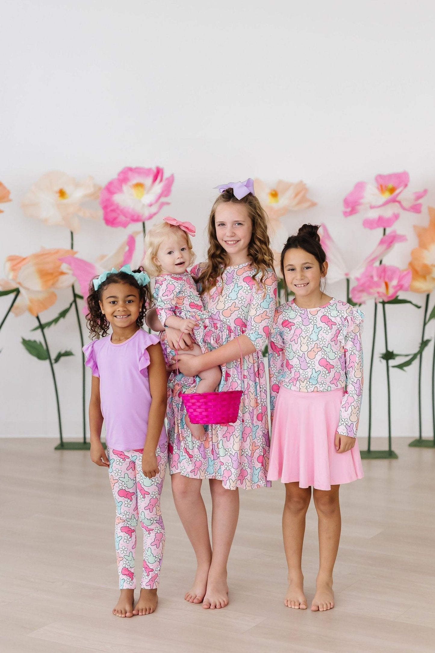 Hangin with My Peeps L/S Ruffle Tee Long Sleeve Ruffle Tee Mila & Rose