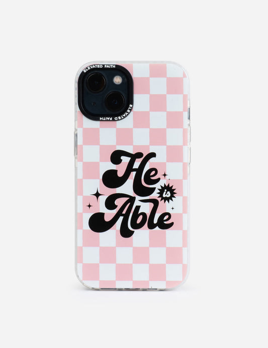 He is Able Durable iPhone Case Elevated Faith