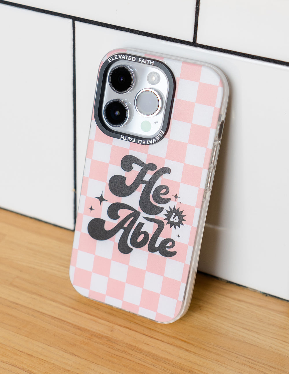 He is Able Durable iPhone Case Elevated Faith