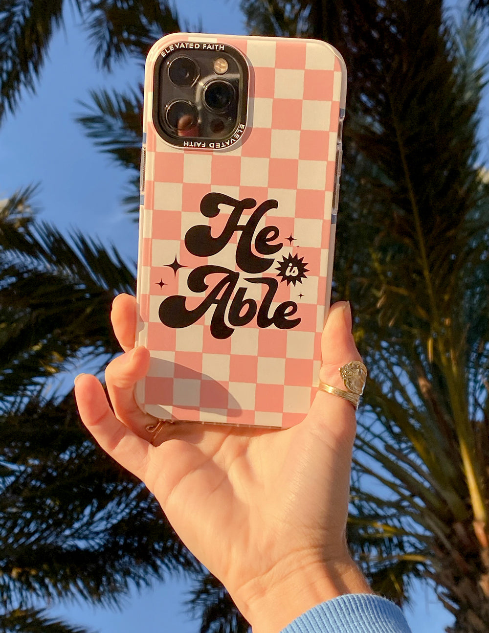 He is Able Durable iPhone Case Elevated Faith