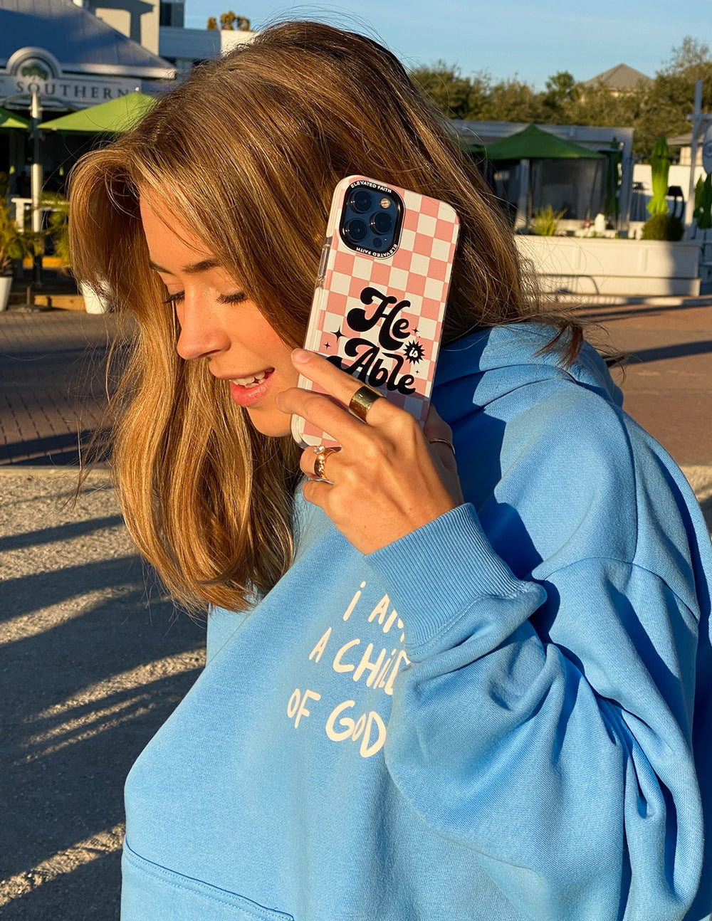 He is Able Durable iPhone Case Elevated Faith