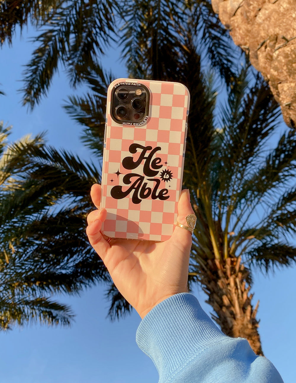 He is Able Durable iPhone Case Elevated Faith