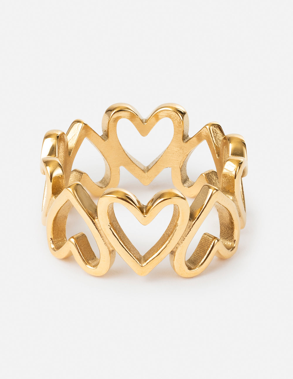 Heart Chain Ring Heart Chain Ring Elevated Faith