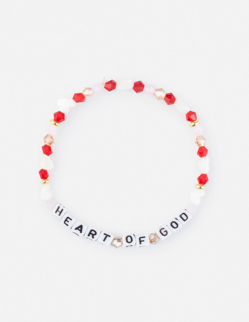 Heart of God Letter Religious Bracelet Elevated Faith