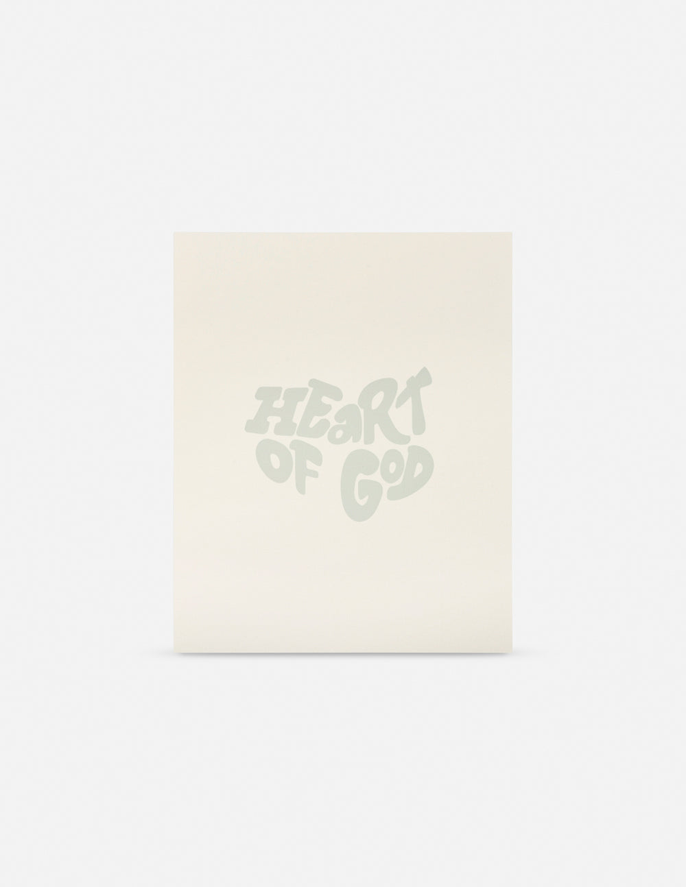 Heart of God 8x10 Print Faith-Driven Wall Art