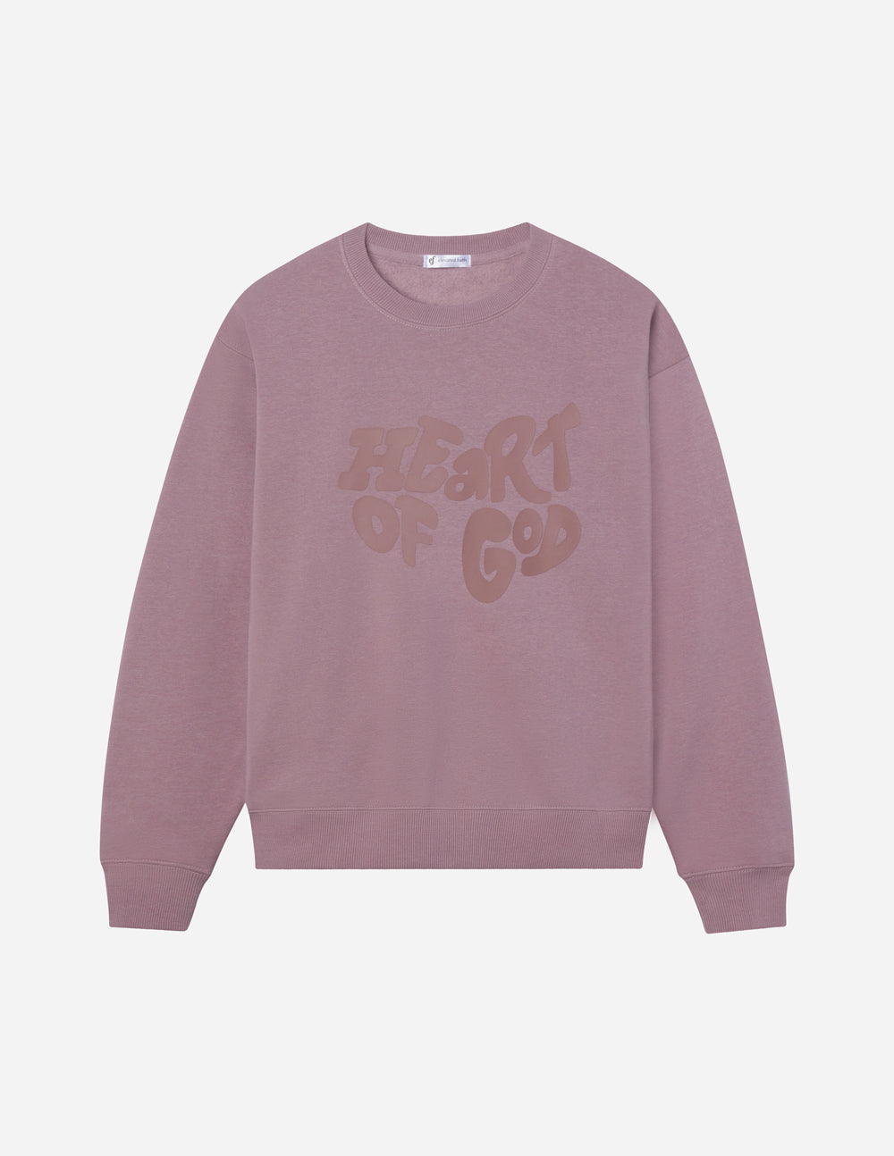 Heart of God Wistful Mauve Unisex Crewneck