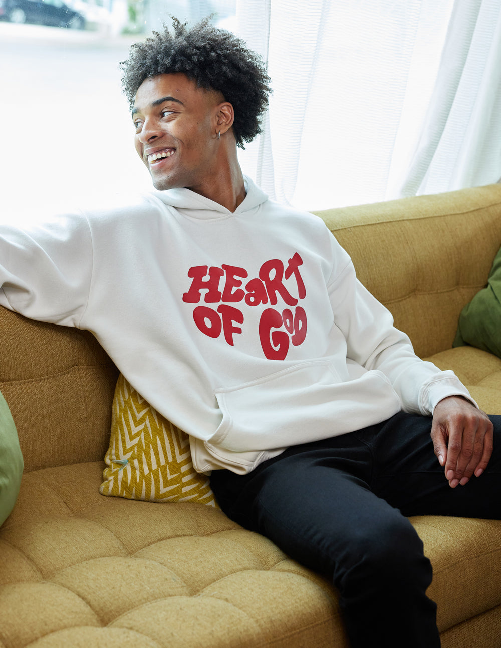 Heart of God Nimbus Cloud Unisex Hoodie