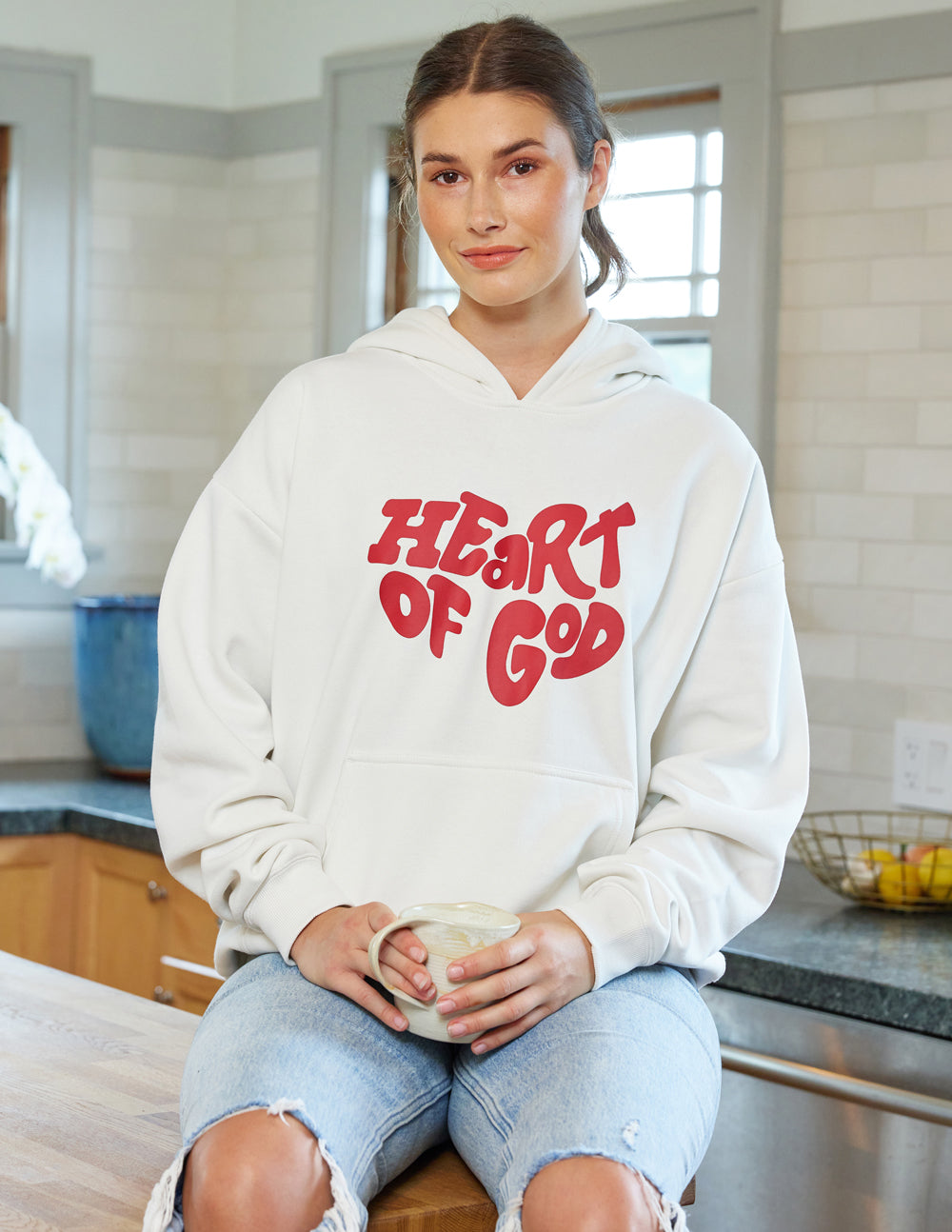 Heart of God Nimbus Cloud Unisex Hoodie
