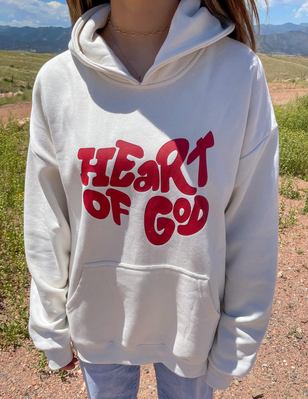 Heart of God Nimbus Cloud Unisex Hoodie