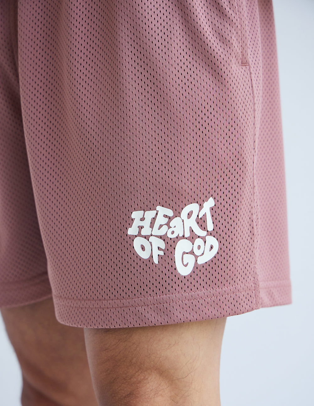 Unisex Mesh Short Breathable Activewear Heart of God
