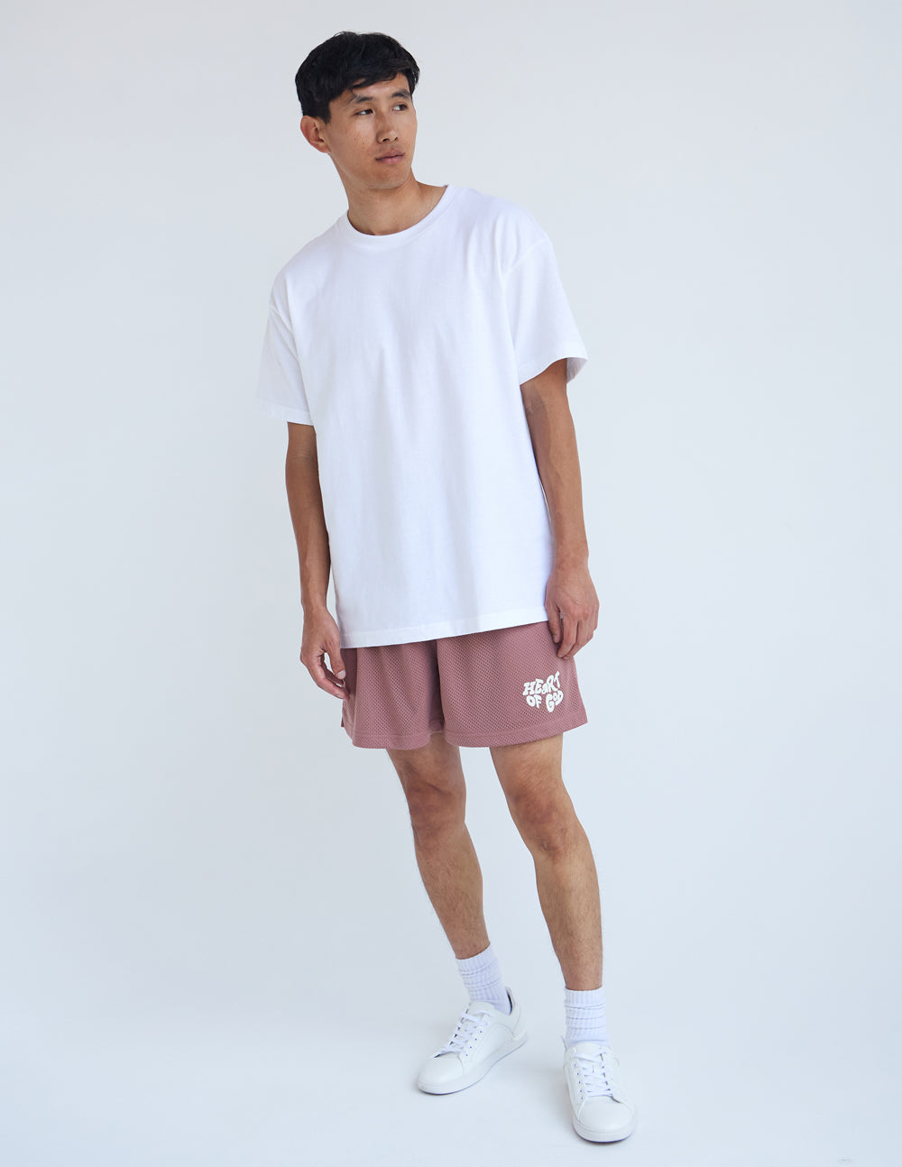 Unisex Mesh Short Breathable Activewear Heart of God