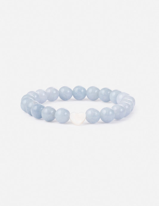 Heart Reminder Bracelet Natural Cotton Pouch Elevated Faith