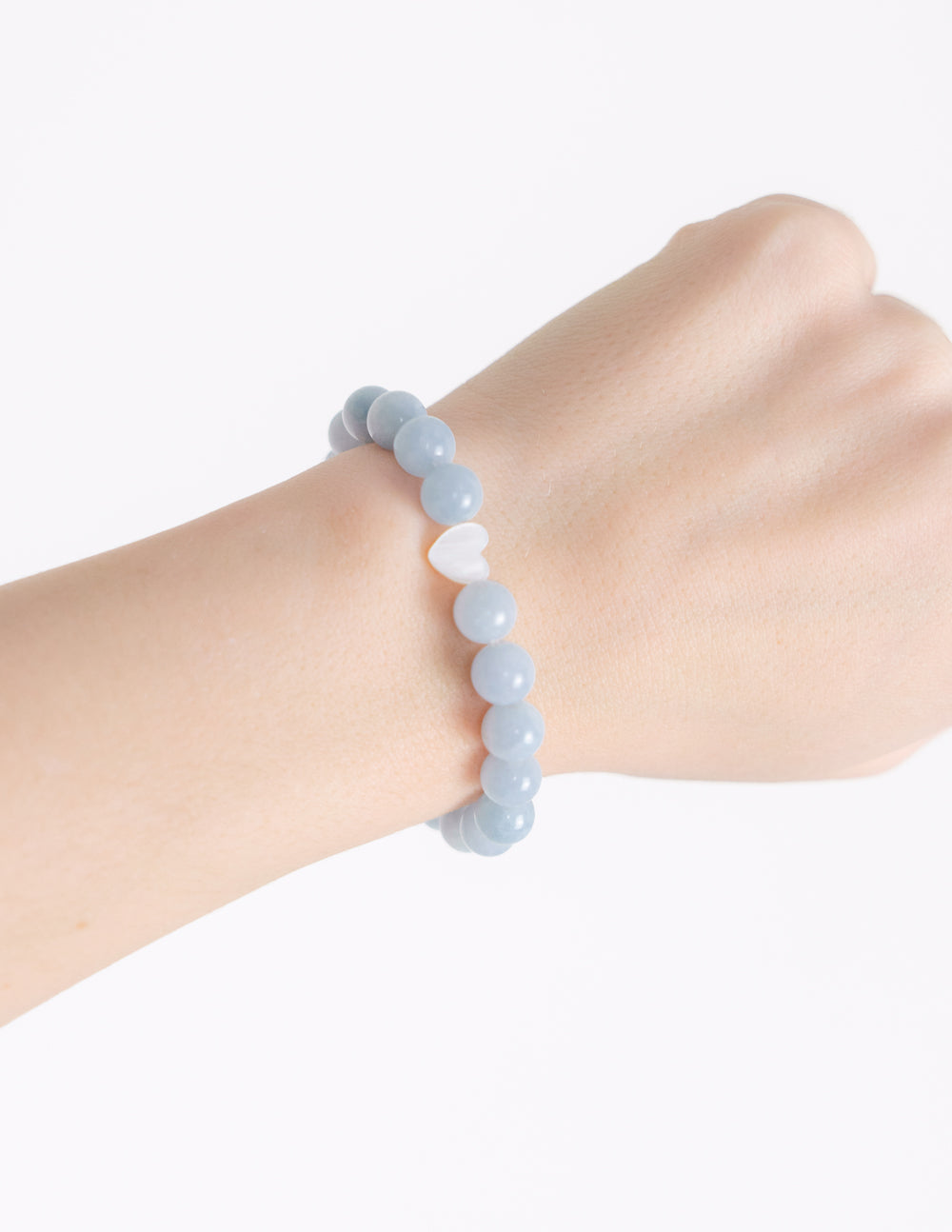 Heart Reminder Bracelet Natural Cotton Pouch Elevated Faith