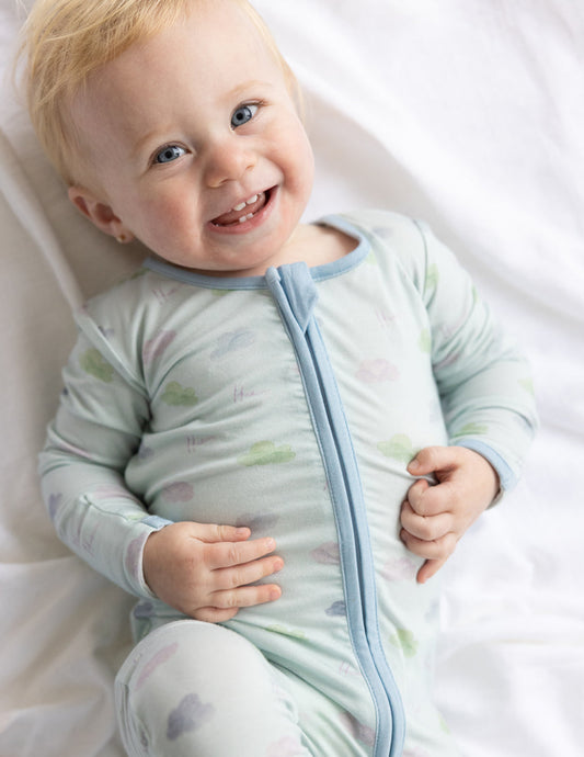Bamboo Convertible Footed Onesie Ultra-Soft Baby Sleepwear Heaven Bamboo