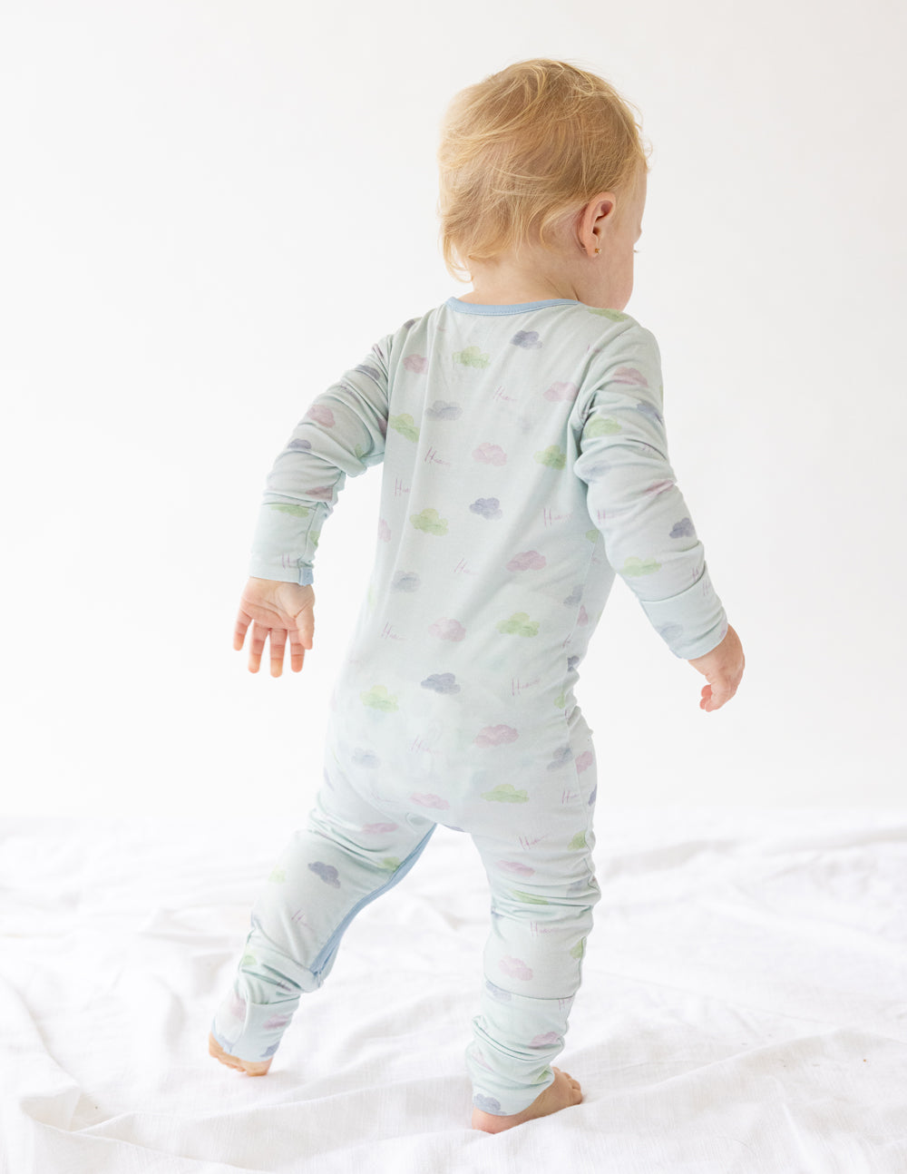 Bamboo Convertible Footed Onesie Ultra-Soft Baby Sleepwear Heaven Bamboo