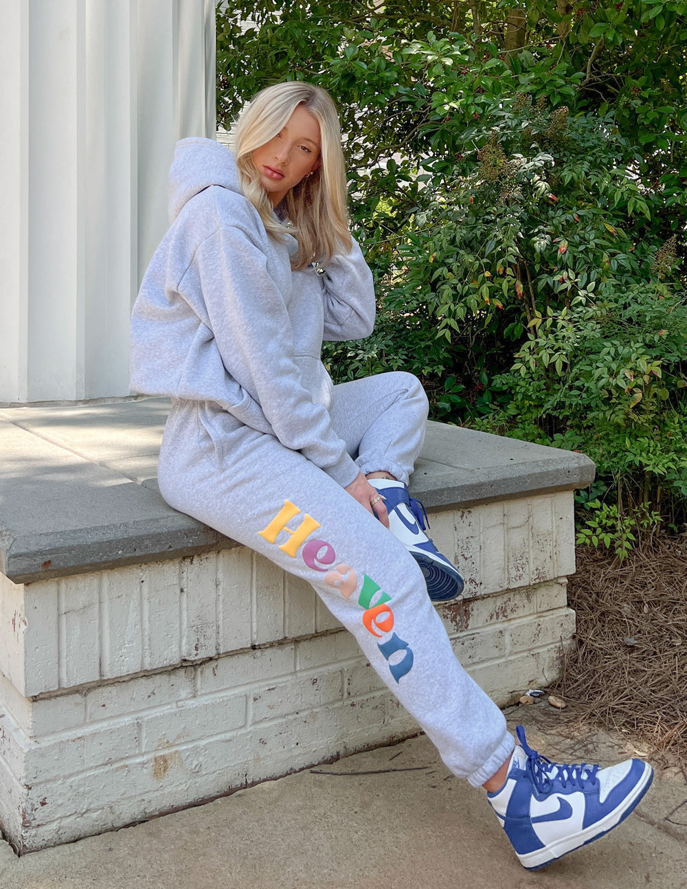 Heather Grey Unisex Sweatpant Relaxed Fit Elevated Faith