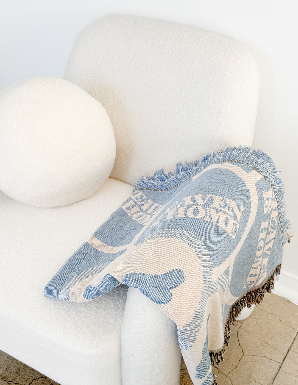 Heaven Is Home Cozy Throw Blanket