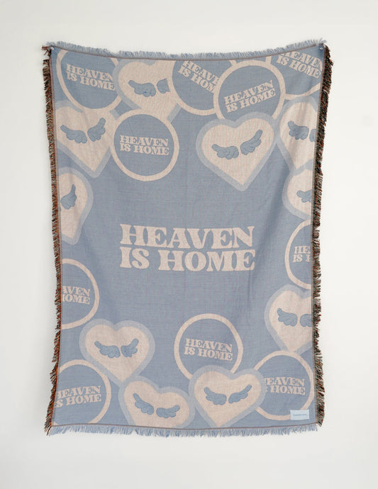 Heaven Is Home Cozy Throw Blanket