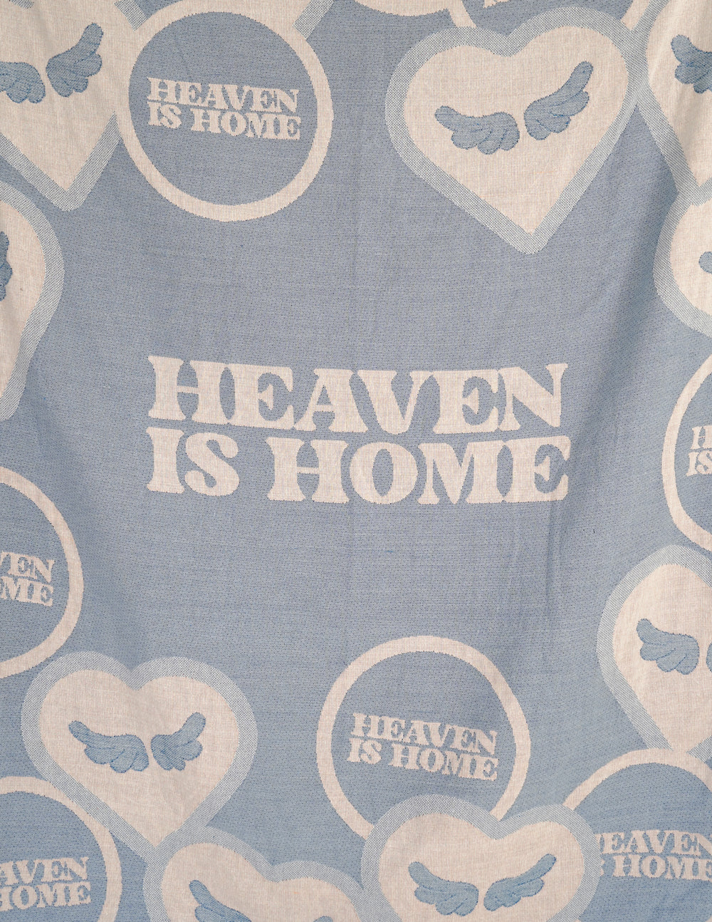 Heaven Is Home Cozy Throw Blanket