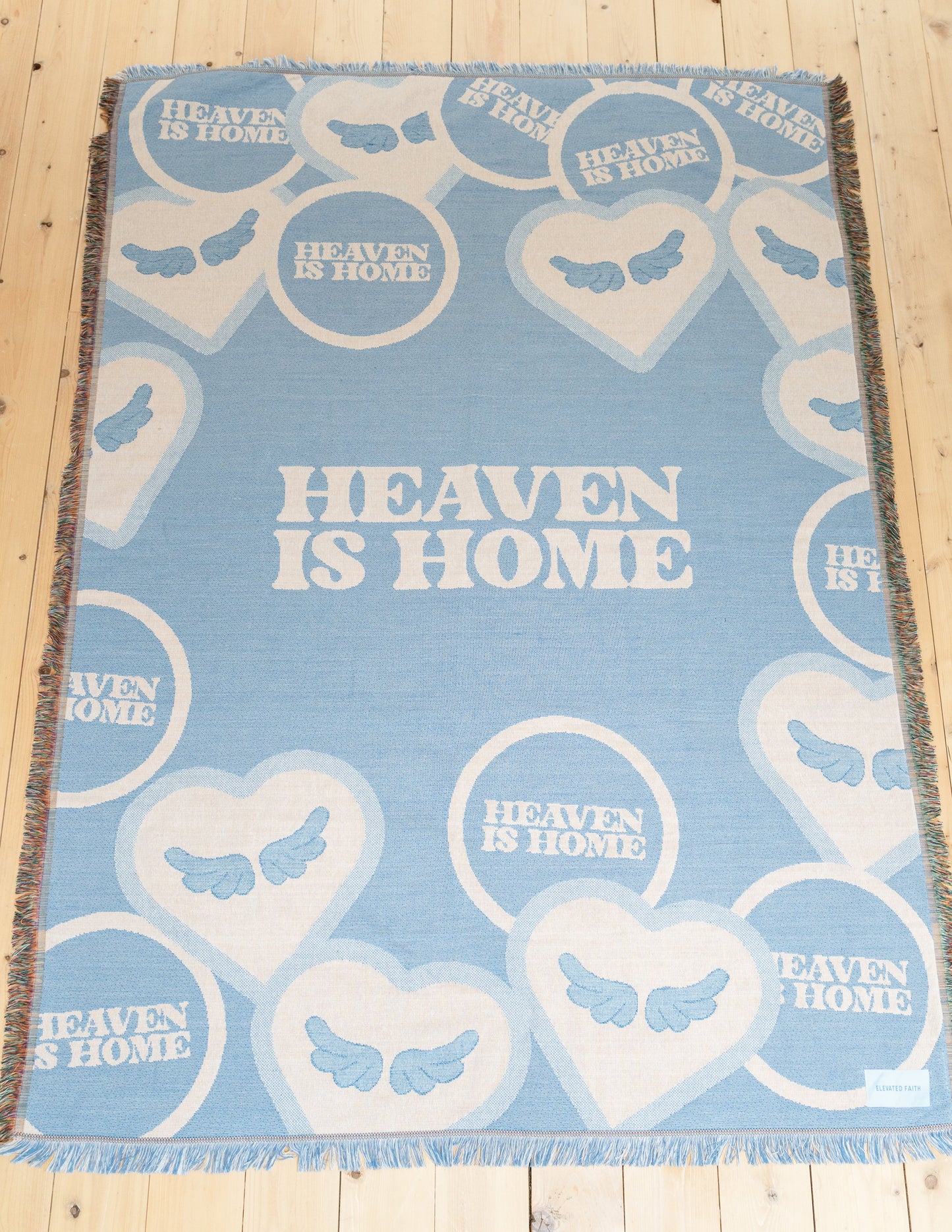 Heaven Is Home Cozy Throw Blanket