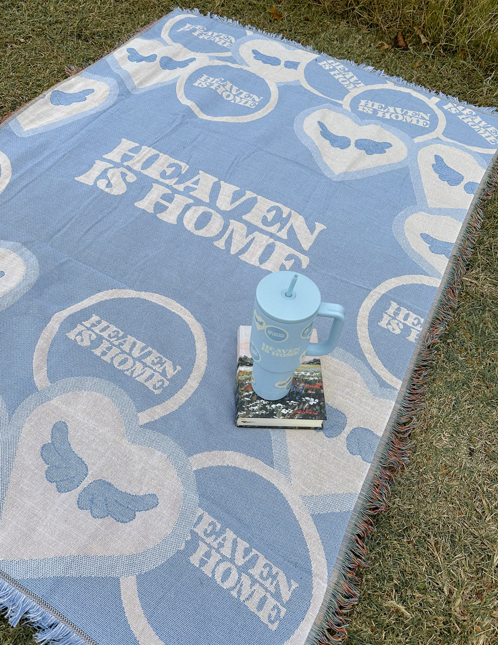 Heaven Is Home Cozy Throw Blanket
