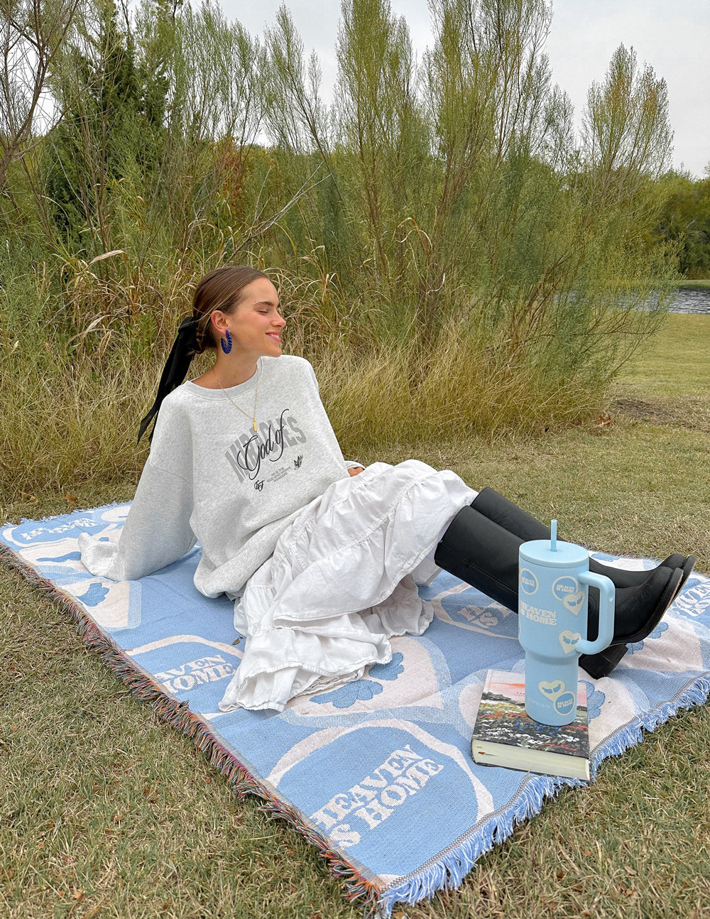 Heaven Is Home Cozy Throw Blanket
