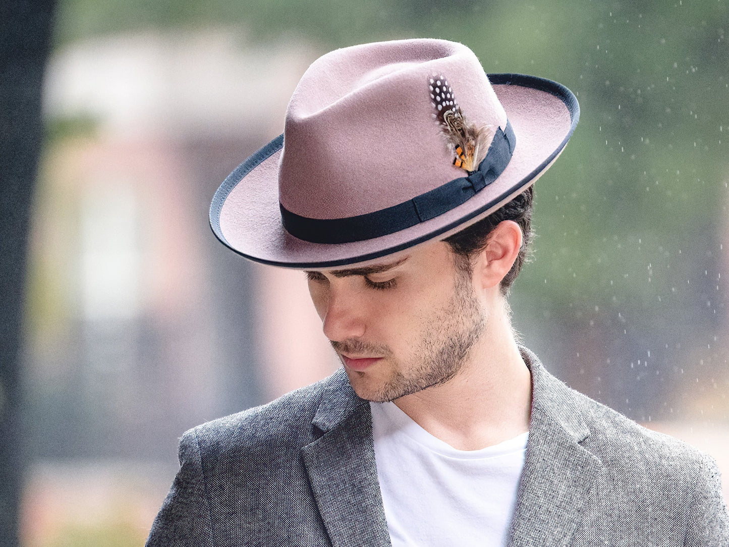 Heritage Wool Felt Fedora Hat Bigalli