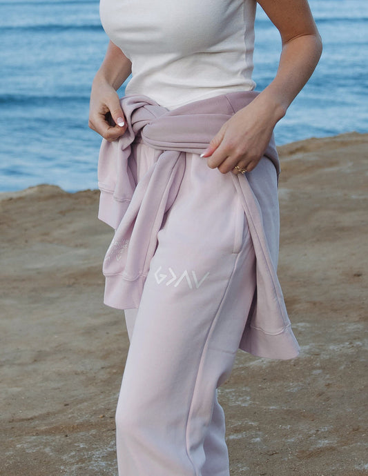 Purple Relaxed Unisex Sweatpant Highs and Lows