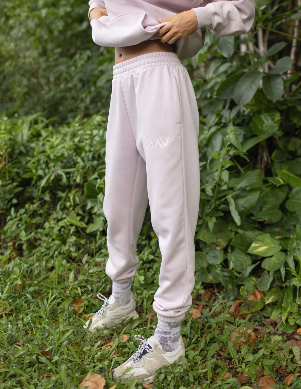 Purple Relaxed Unisex Sweatpant Highs and Lows
