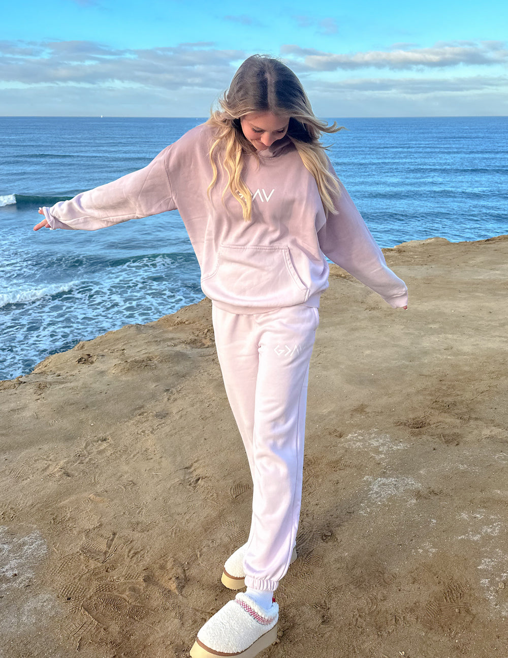 Purple Relaxed Unisex Sweatpant Highs and Lows