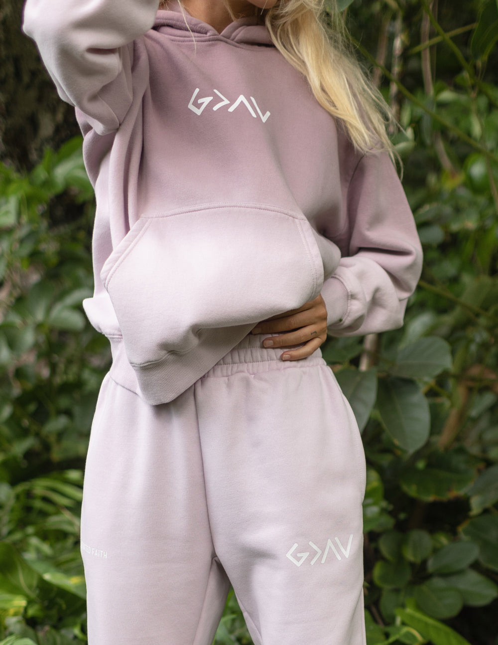Purple Relaxed Unisex Sweatpant Highs and Lows