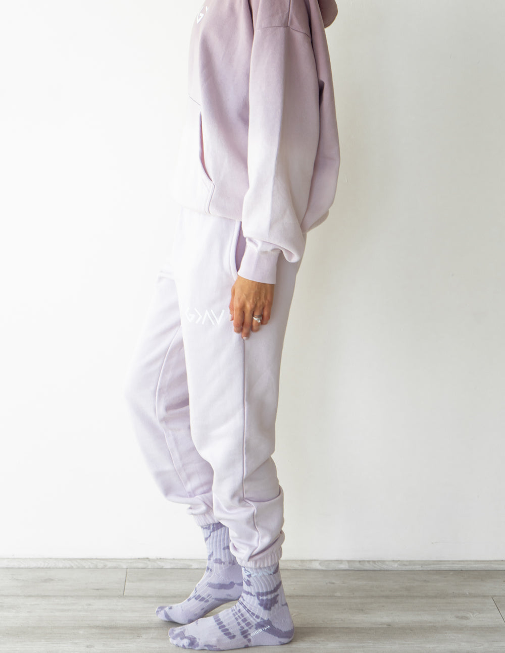 Purple Relaxed Unisex Sweatpant Highs and Lows