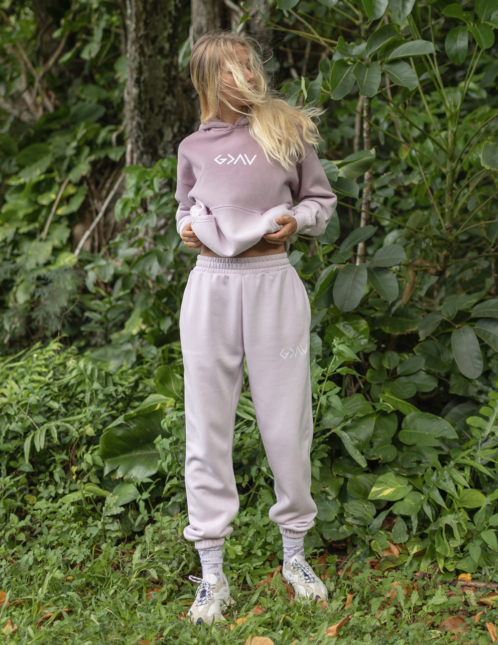 Purple Relaxed Unisex Sweatpant Highs and Lows