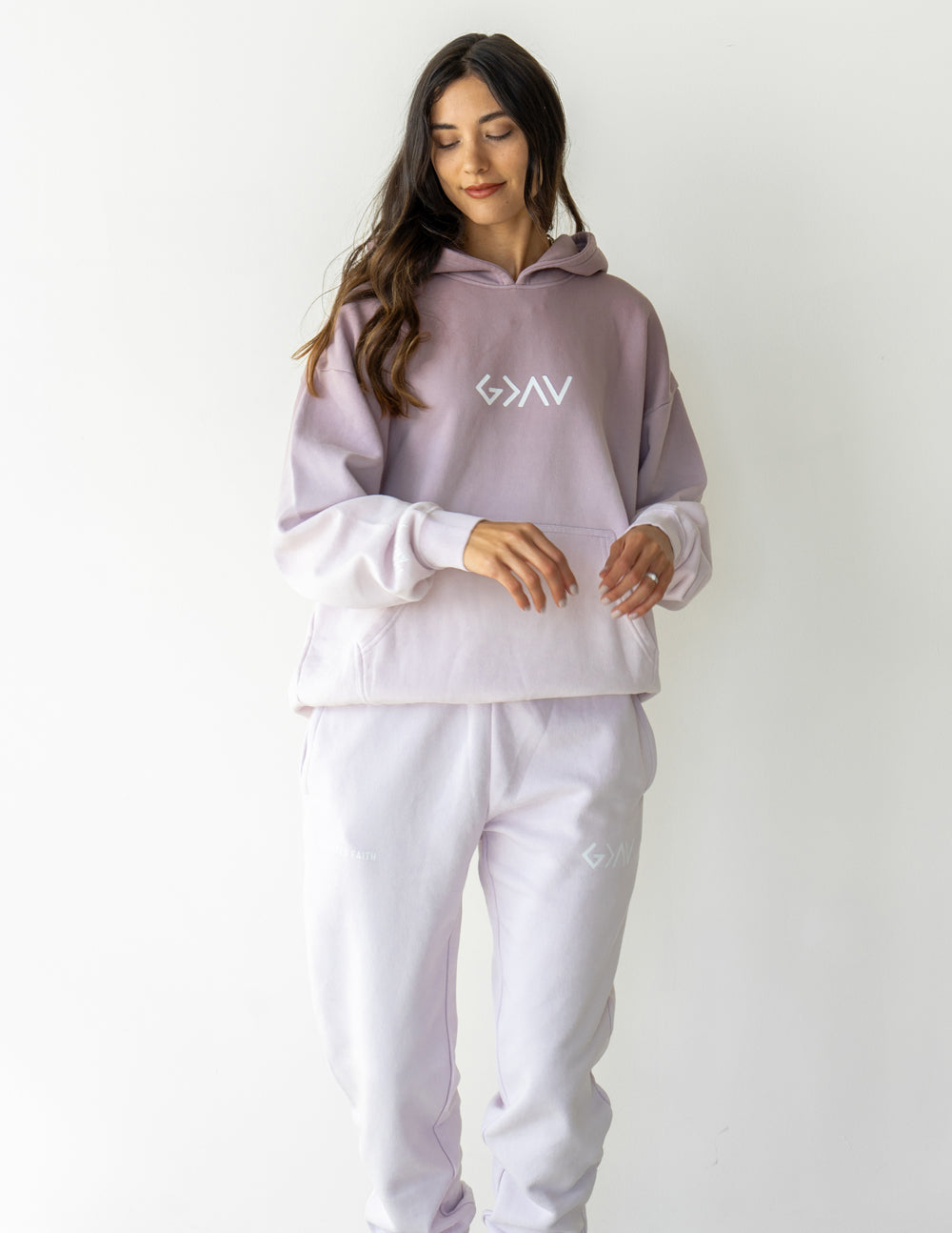 Purple Relaxed Unisex Sweatpant Highs and Lows