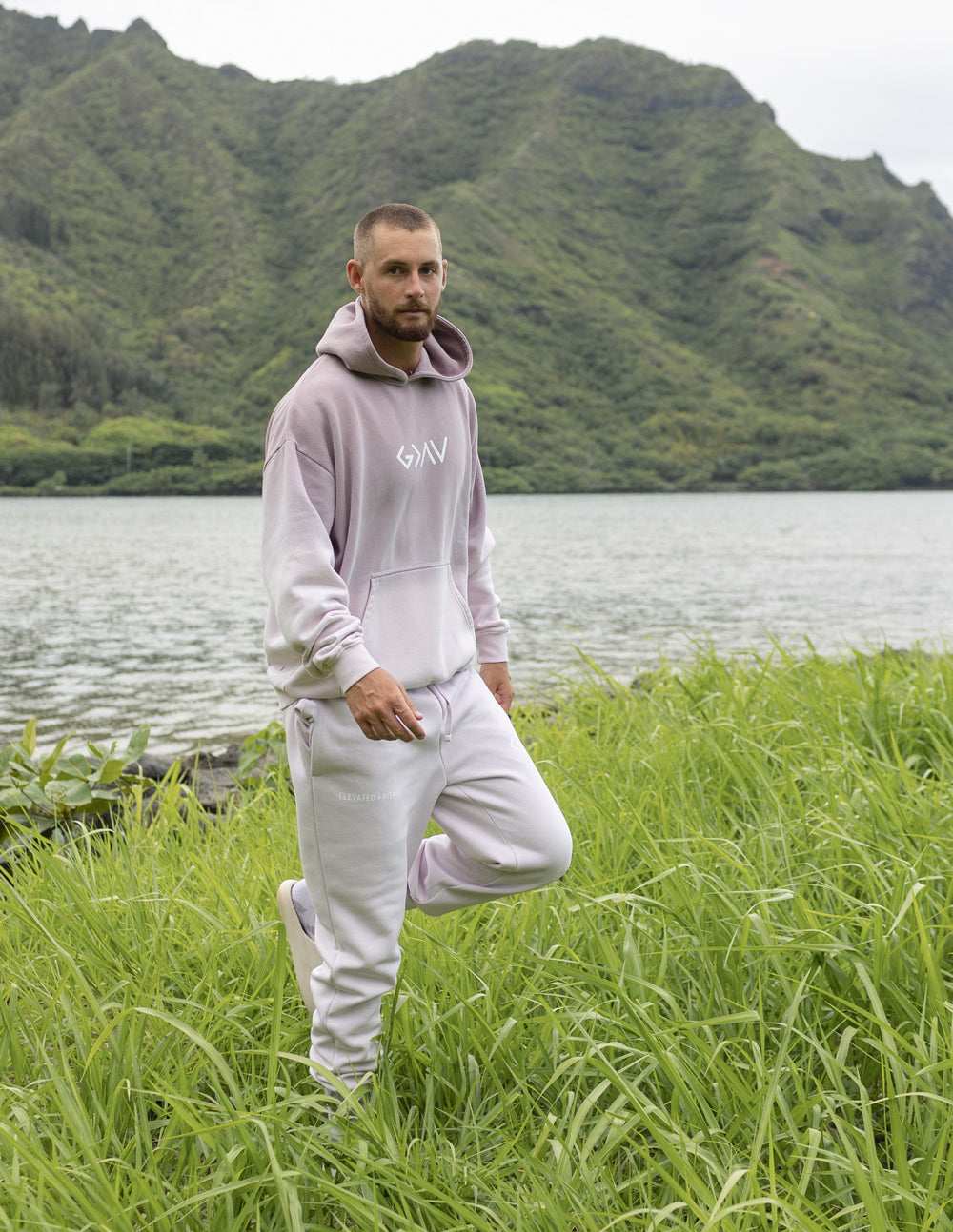 Purple Relaxed Unisex Sweatpant Highs and Lows