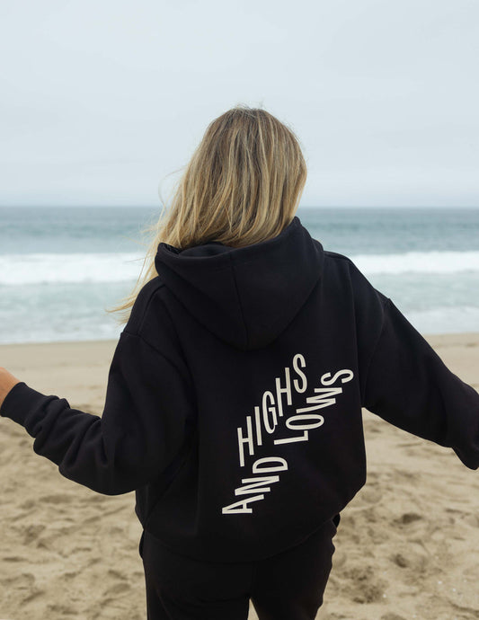 Highs and Lows Step Unisex Hoodie Relaxed Fit After Dark