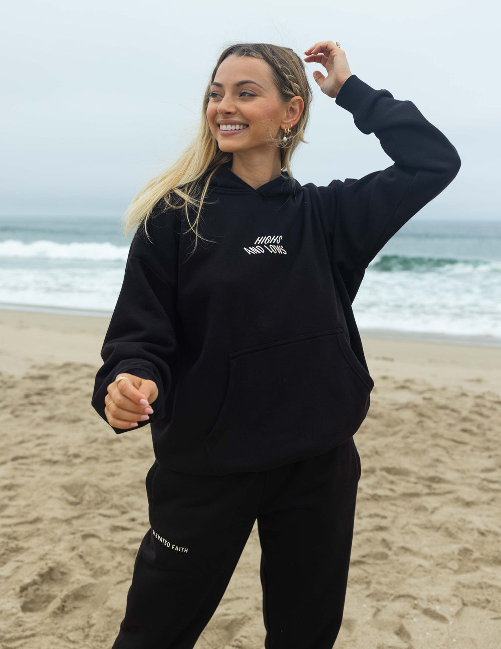 Highs and Lows Step Unisex Hoodie Relaxed Fit After Dark
