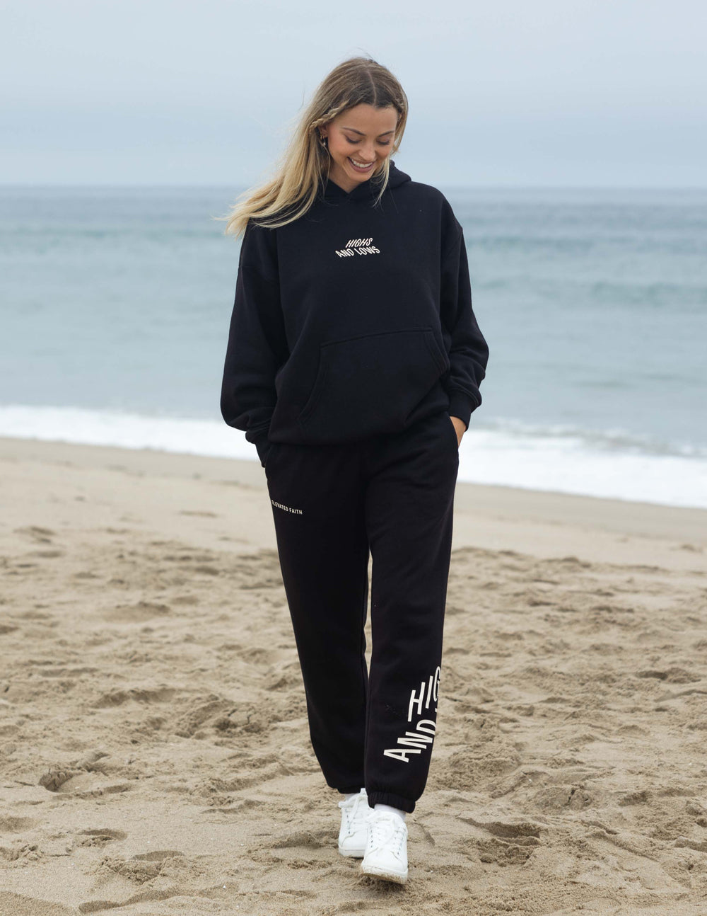 Unisex Sweatpant Relaxed Fit Highs and Lows Step