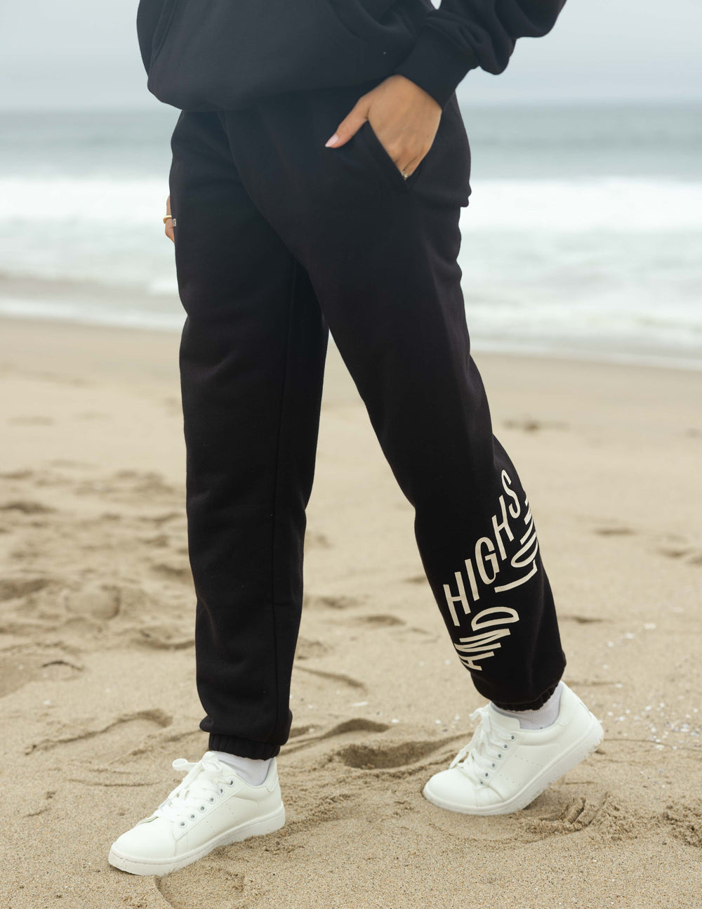 Unisex Sweatpant Relaxed Fit Highs and Lows Step