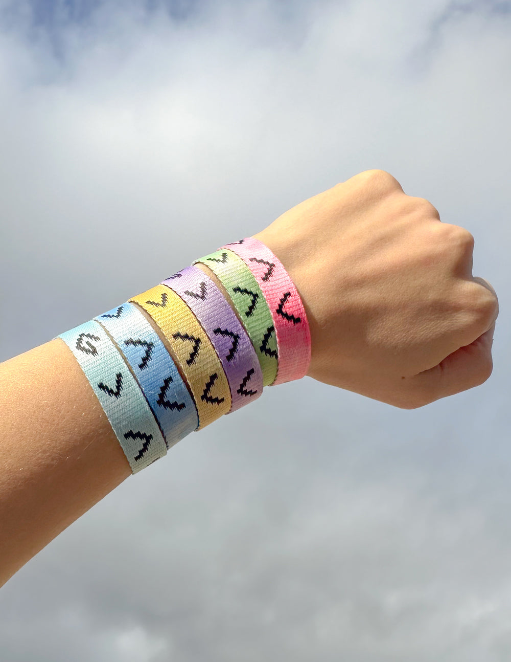 Tie-Dye Adjustable Bracelet Pack Highs and Lows