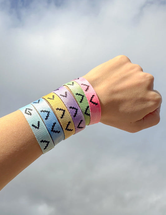 Tie-Dye Adjustable Bracelet Pack Highs and Lows