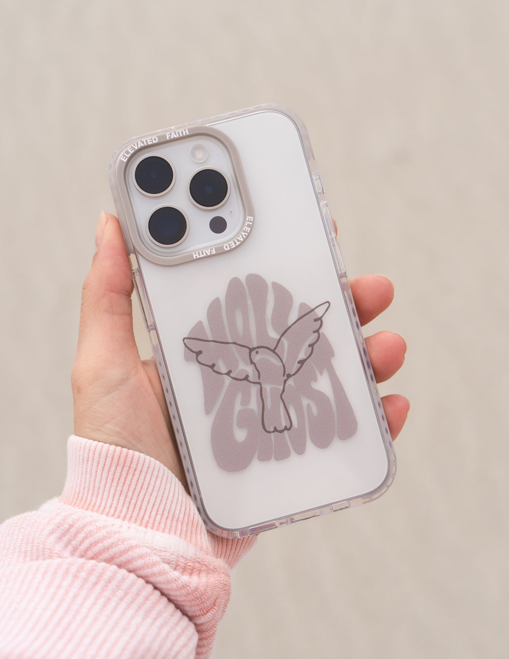 Holy Ghost Durable iPhone Phone Case